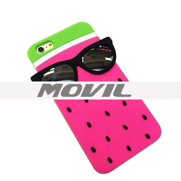 NP-2653 Funda de silicona Gafas de sol para Apple iPhone 6-7